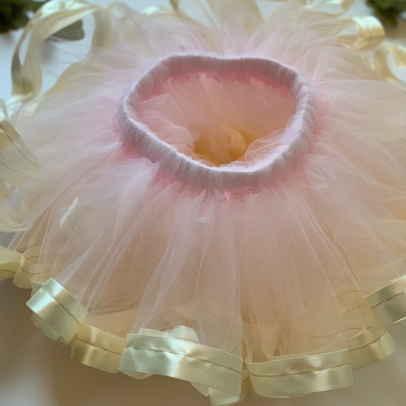 Extra-Full Trimmed Tutu with Sewn Waistband - Picture 4 of 4